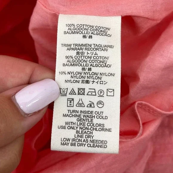 Free People Pink Hand Embroidered Cold Shoulder Tunic Dress Size Small  EUC - Picture 8 of 9